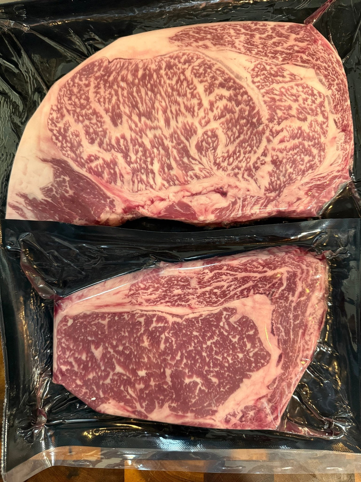 Australian Ribeye & A4 Japanese 100% Fullblood Ribeye Sampler - PursuitFarms