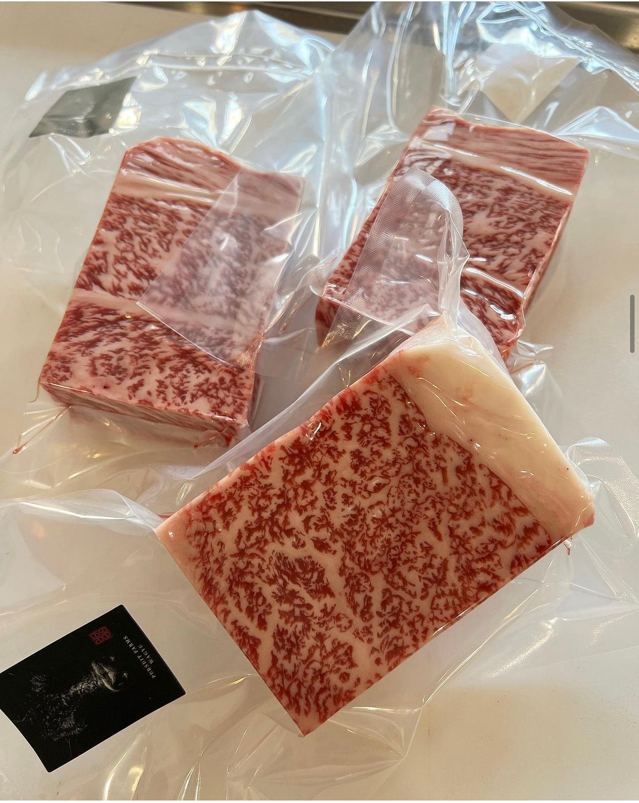 Pursuit Farms Exclusive: Female Wagyu Strip (2 x 12 oz.) - THICK Cut - FRESH - PursuitFarms