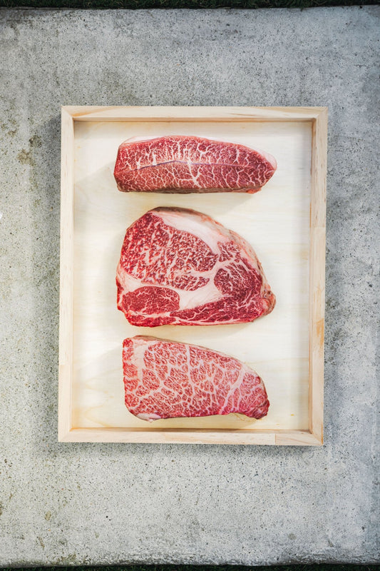 PursuitFarms x WagyuofJapan "Chef cuts" Package - PursuitFarms