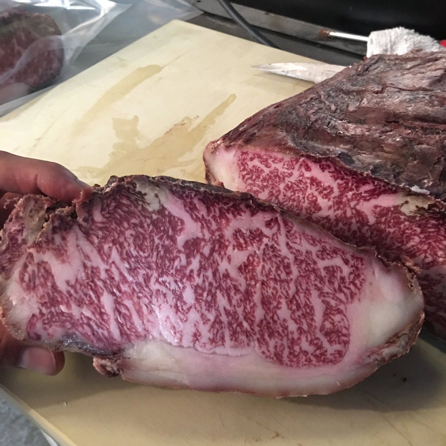 Whole Primal! Australian Wagyu "NY" Striploin (12-13 pounds) - PursuitFarms