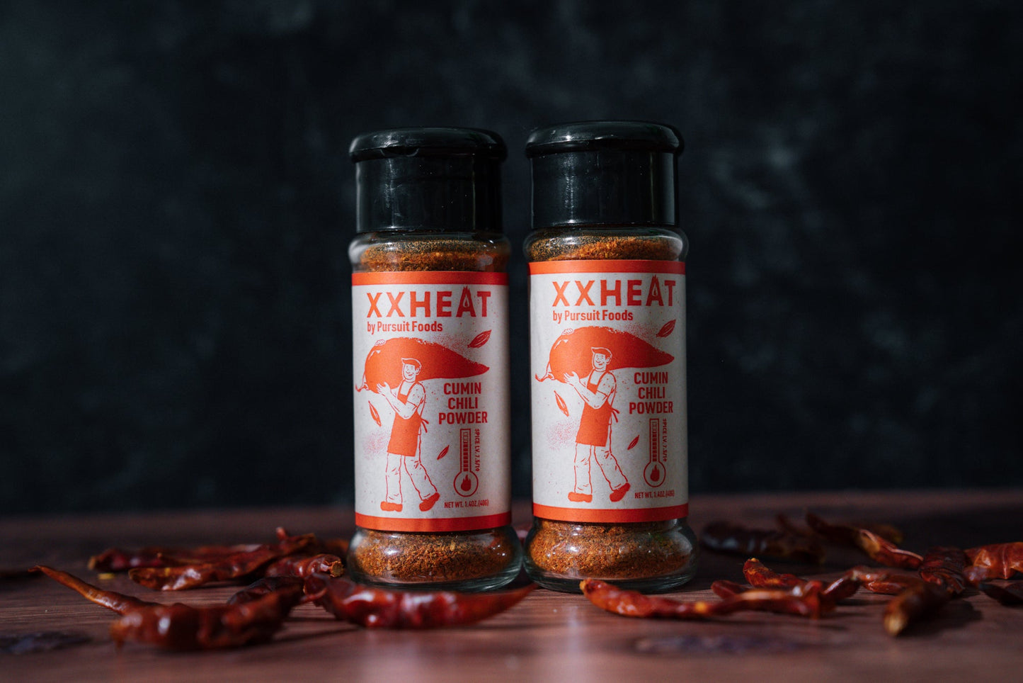 XXHEAT Addicting Spice Seasoning - 5-chili Blend Chef-Created - PursuitFarms