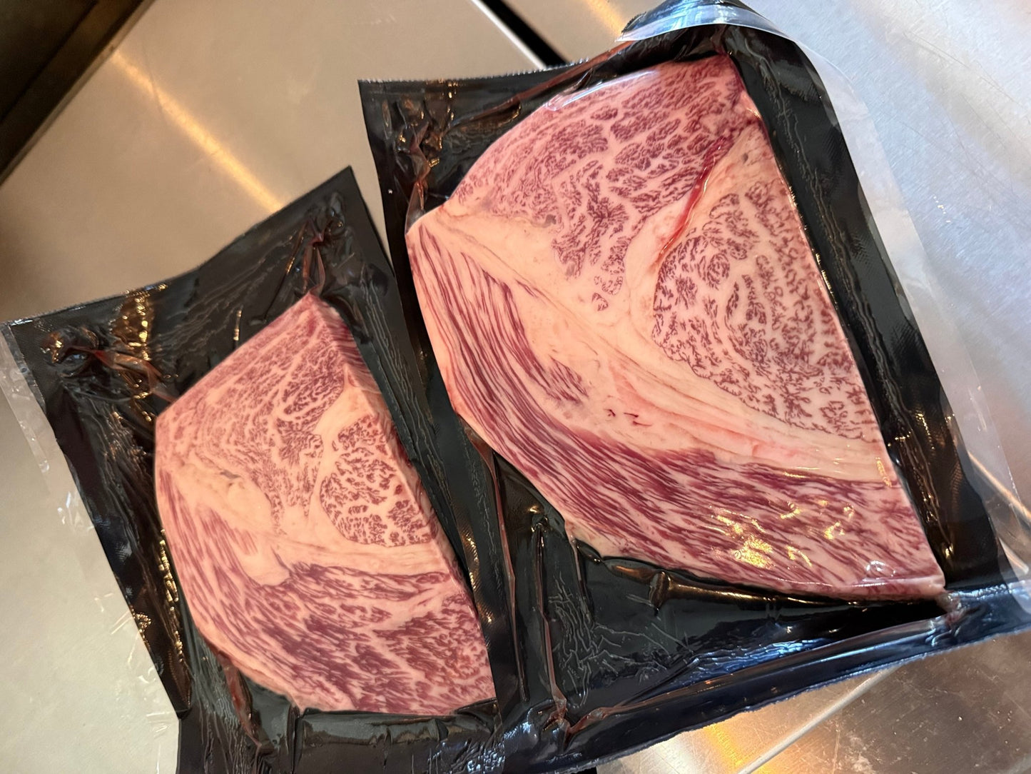100% Fullblood Japanese Wagyu High Marbling Chuckeye Rib (2 x 6oz) (Whatnot) - PursuitFarms