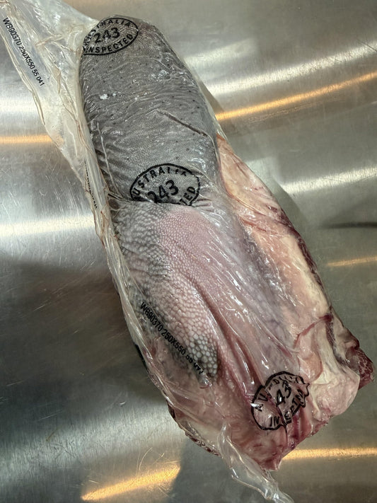100% Fullblood Wagyu Tongue 3 - 3.5 Average LENGUA Whole unpeeled - PursuitFarms