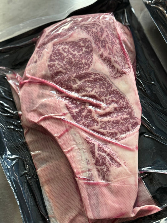 BEAUTIFUL Extremely High - Marble Bone - in Australian Wagyu 14 - 17oz spec Bone - in Wagyu Ribeye (Whatnot) - PursuitFarms