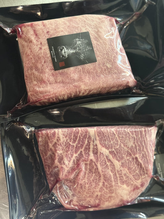 Highest Marbling 100% Fullblood Wagyu Australian Flat Iron 9+ (1 x 8oz) - PursuitFarms