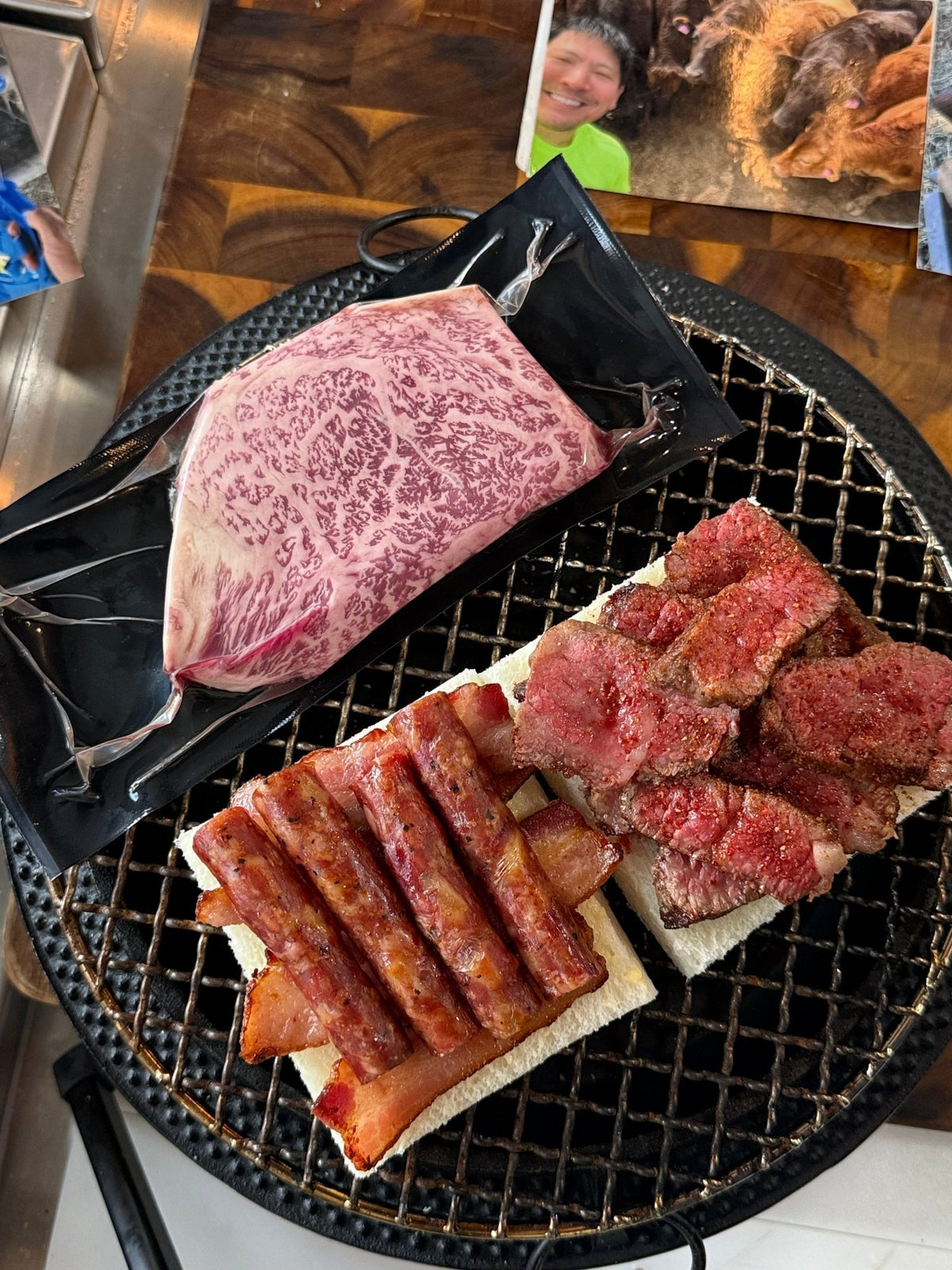 INSANE marbling 100% Fullblood Wagyu A5 Japanese Top Sirloin Steak (1 x 6oz) - PursuitFarms