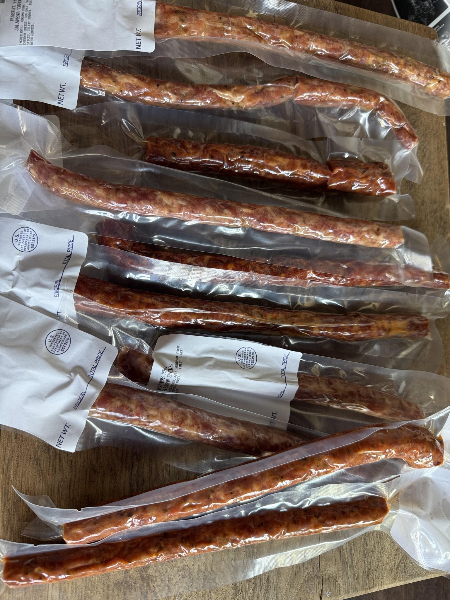 New Wagyu Beef & Pork Premium Fresh Snack Sticks | 25 pack Snack Sticks BIN Assortment - PursuitFarms
