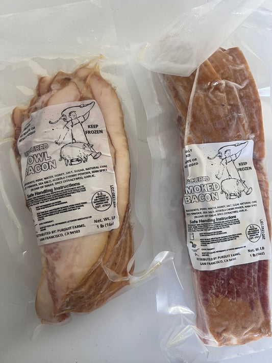 Off menu JOWL Bacon Mangalitsa 1 pack - PursuitFarms