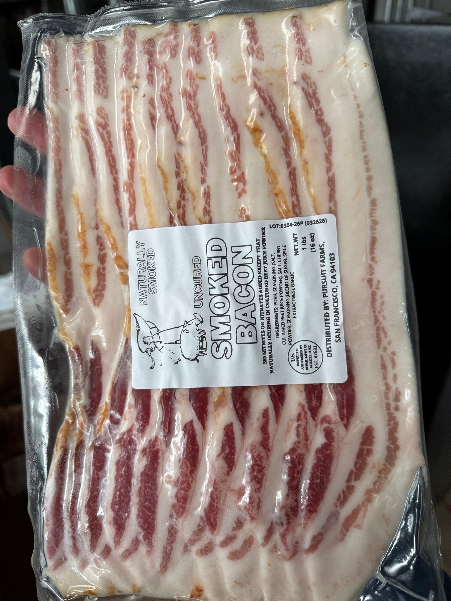 Preorder: Pursuit Farms Mangalitsa Bacon - PursuitFarms