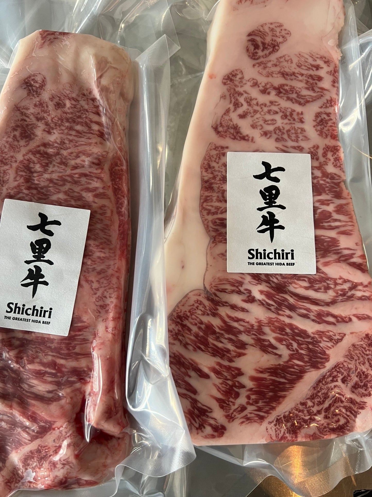Shichiri Greatest Hida Beef Striploin 1pc x 16oz A4 BMS 7