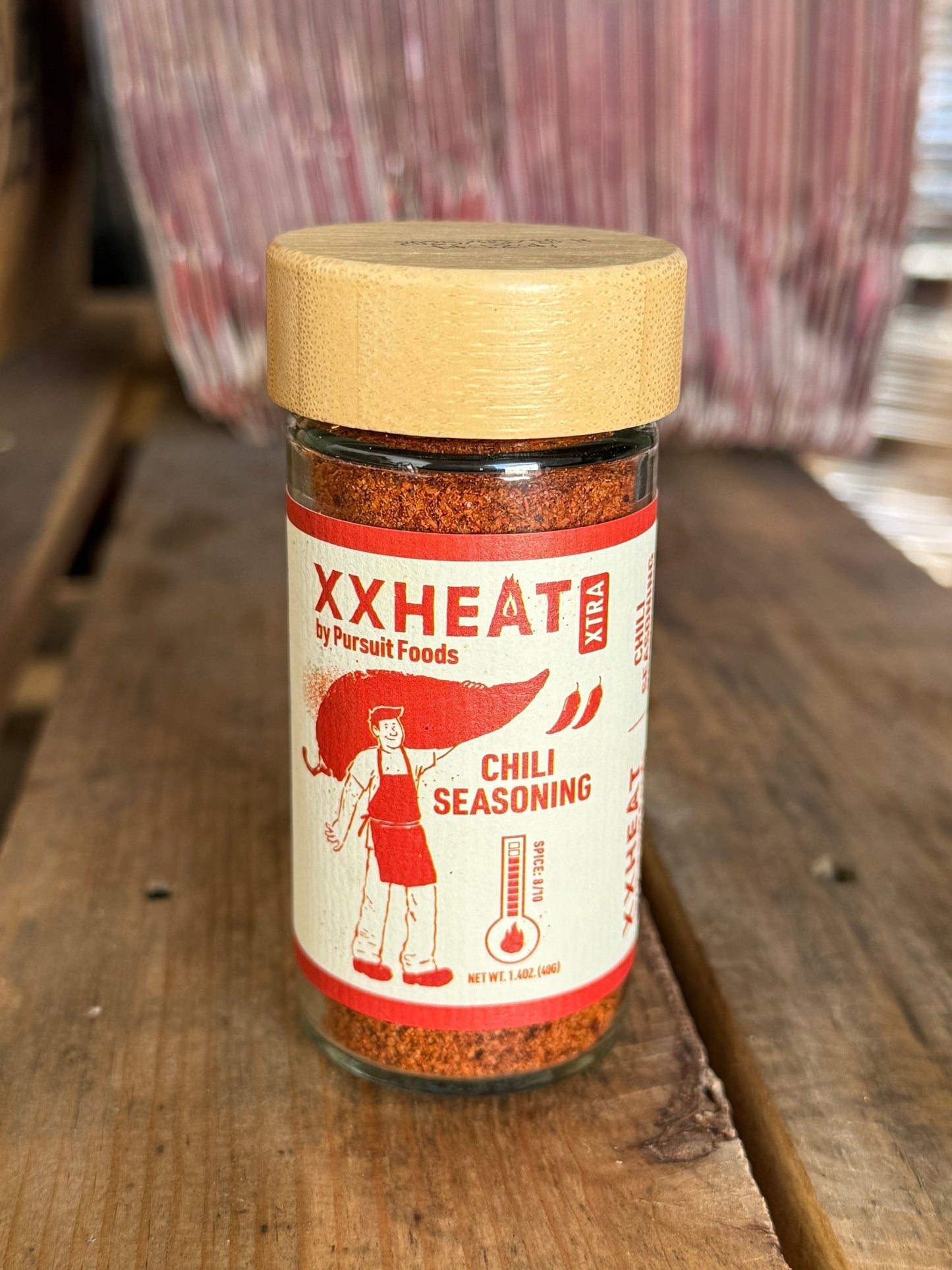 Wholesale Case of XXHEAT (60 units) chili flavor - PursuitFarms