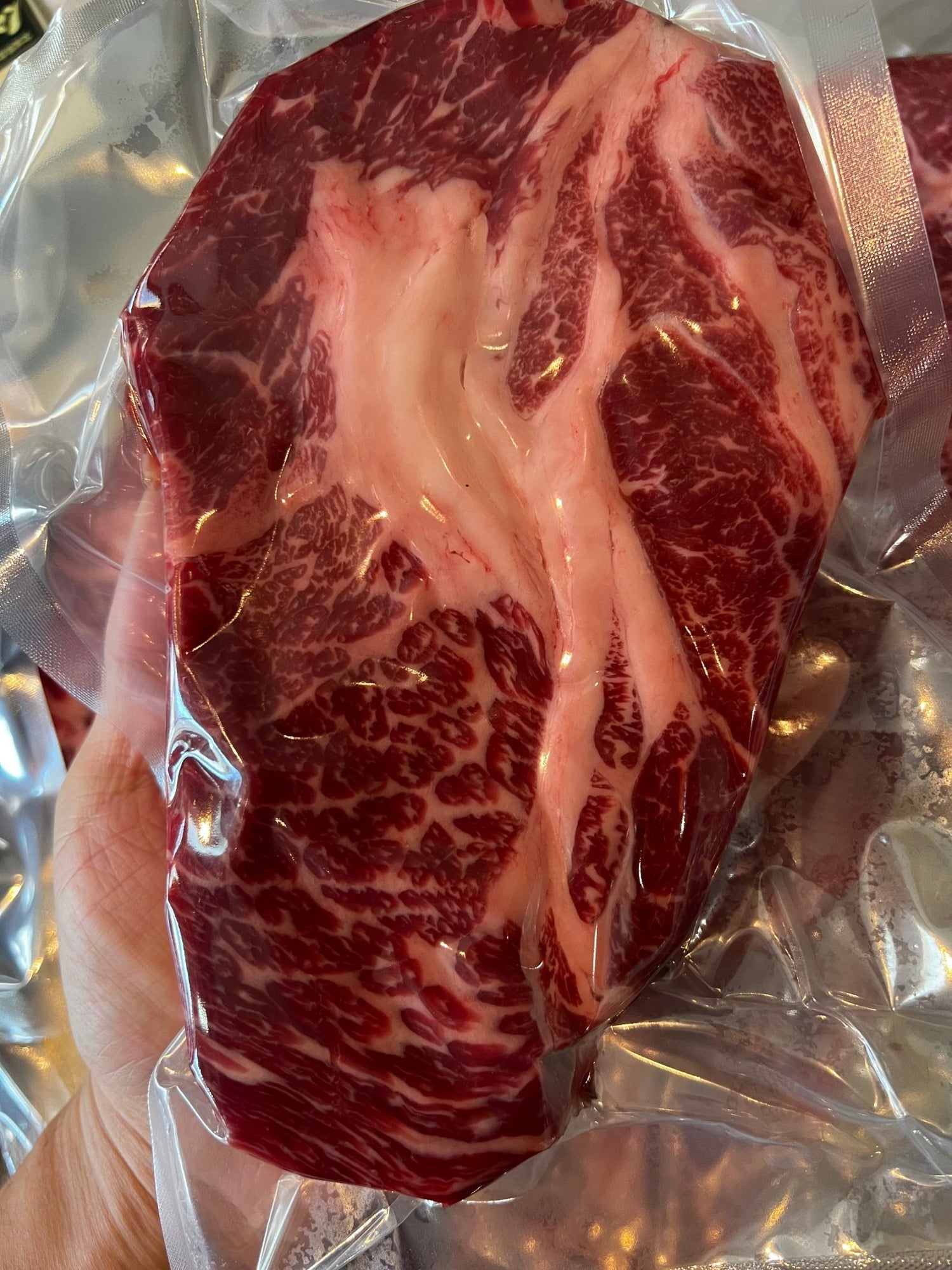55 day dry-aged Wagyu Chuck (American) (3.5# average) - PursuitFarms