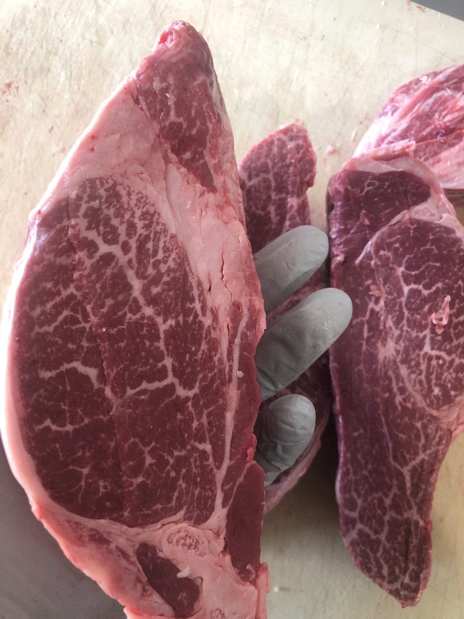 Brand New: NOT A5 Japanese A3 - Ribeye or Strip (2 steaks