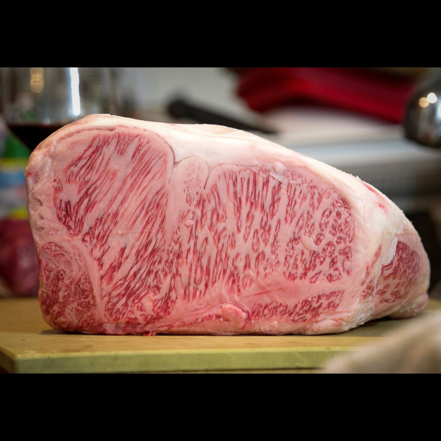 Genuine Hokkaido Snow Beef Strip A5 Wagyu (1 x 14-16 oz.)