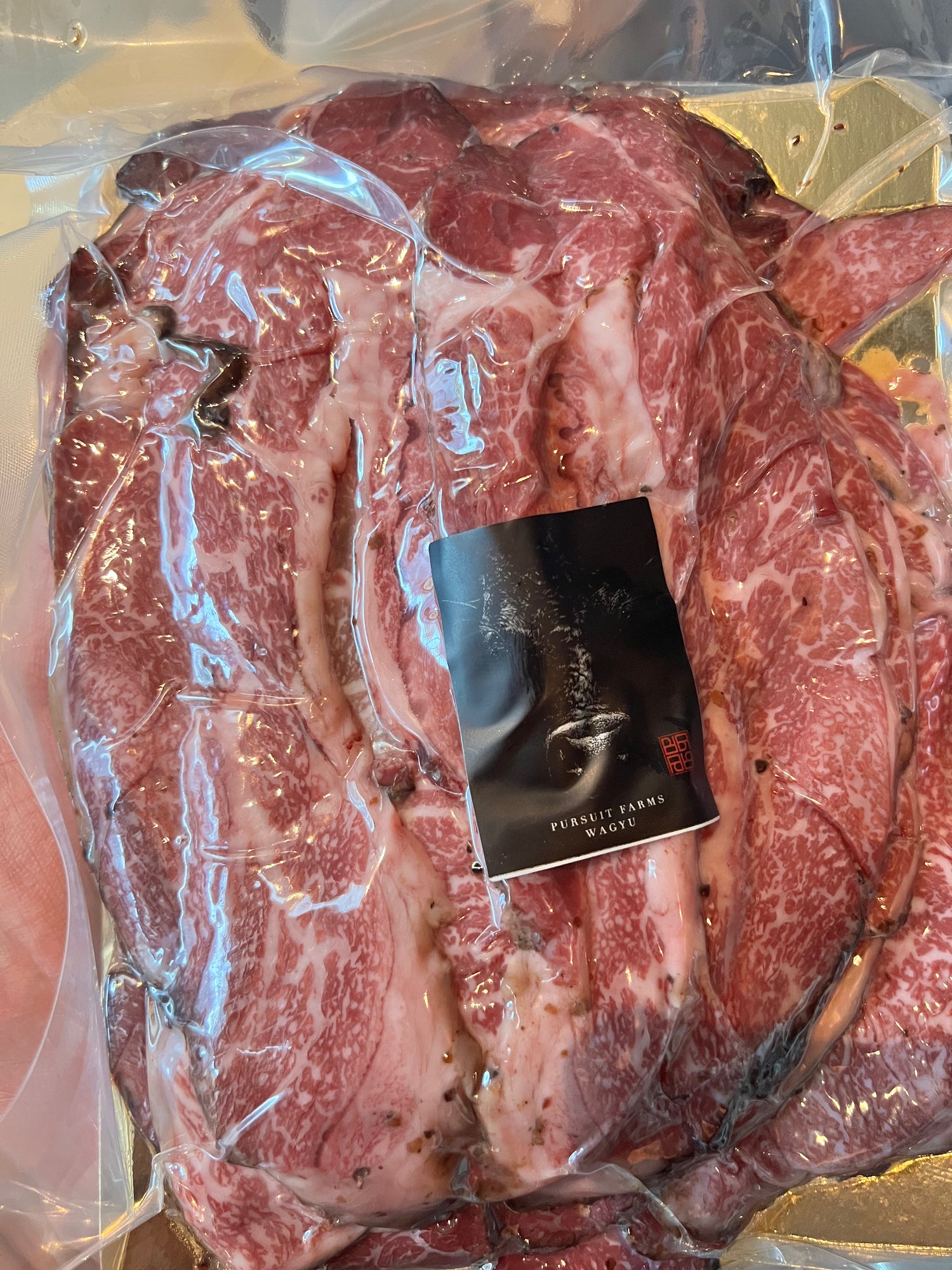 House-smoked Japanese Wagyu Pastrami
