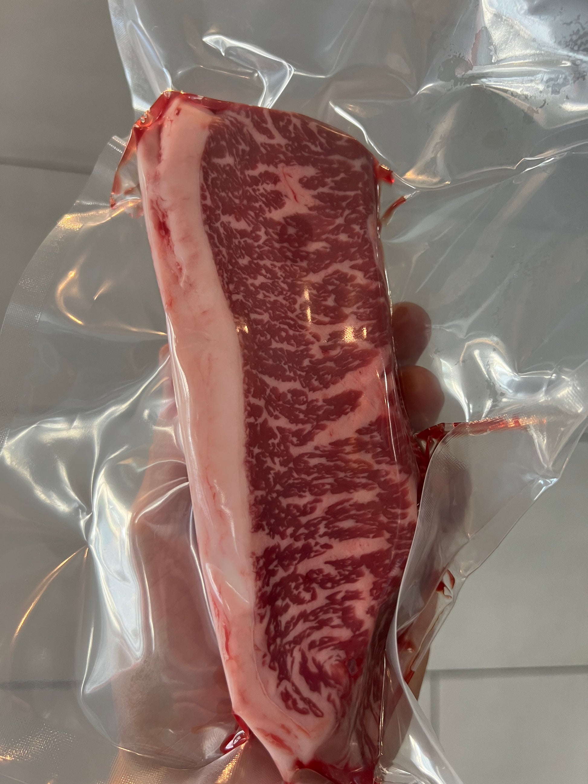 Picanha - Medium Fatty Australian Wagyu (4pc x 8oz cuts) - PursuitFarms. Contains Fatcap