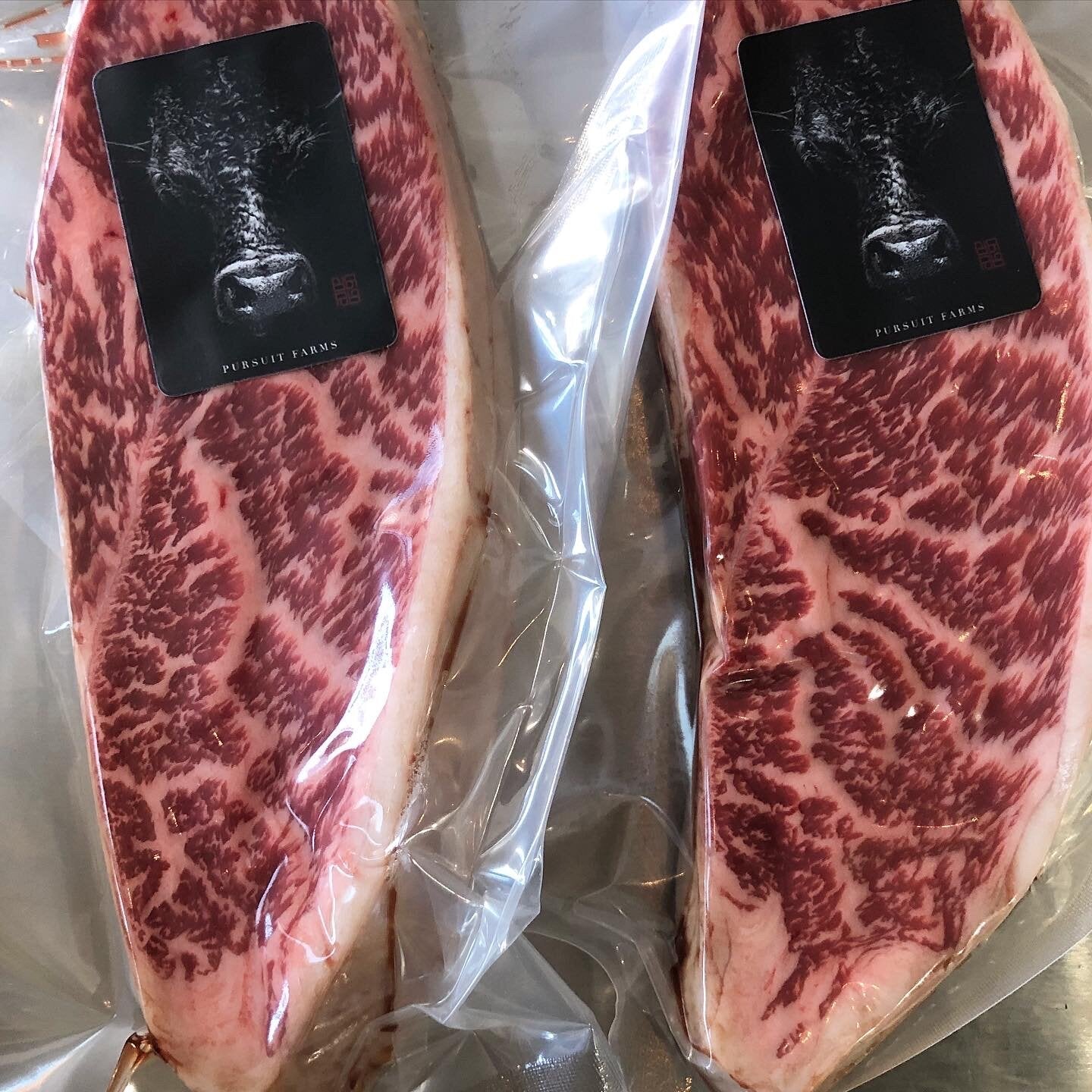 Picanha - Medium Fatty Australian Wagyu (4pc x 8oz cuts) - PursuitFarms. Contains Fatcap