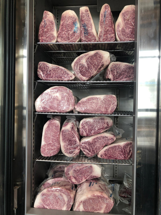 Pursuit Farms Exclusive: Female Wagyu Striploin (by the lb) - PursuitFarms