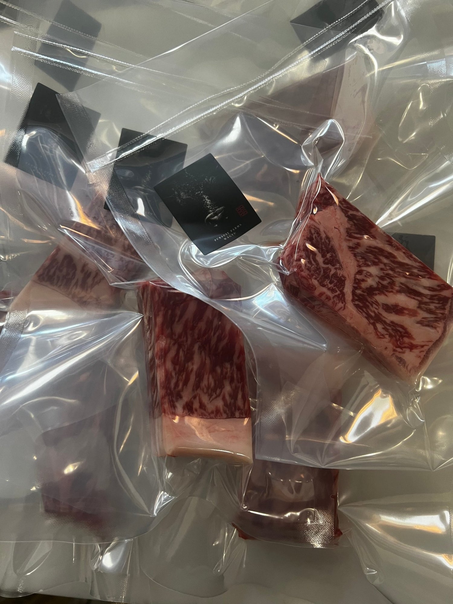 Small Individual Cut Japanese Wagyu Steaks (5-6oz) x 8pc - PursuitFarms